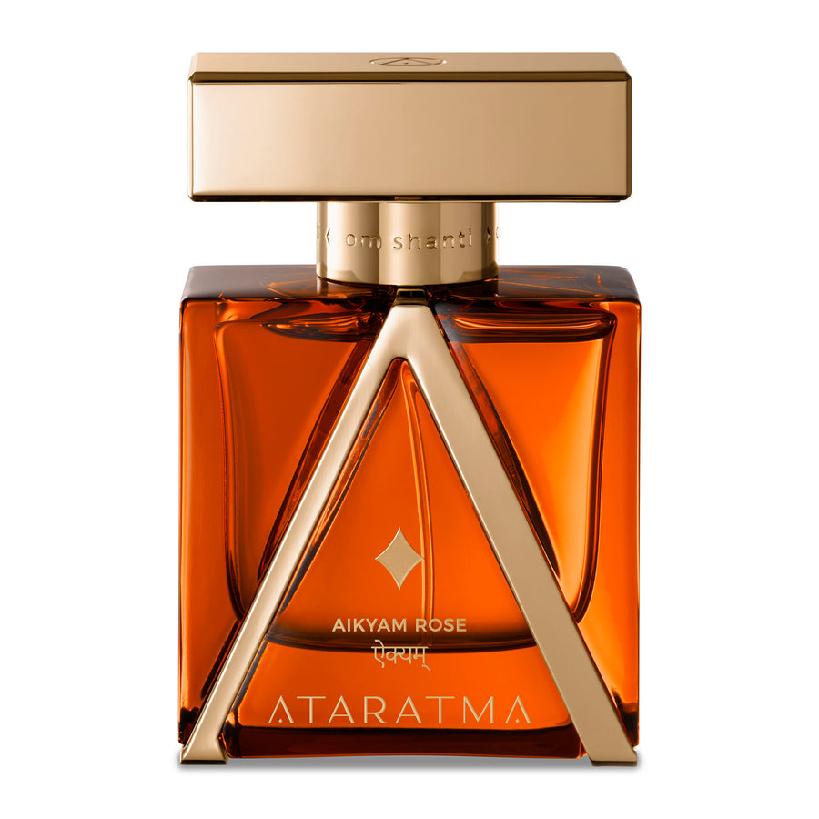Aikyam Rose 50ml perfume bottle